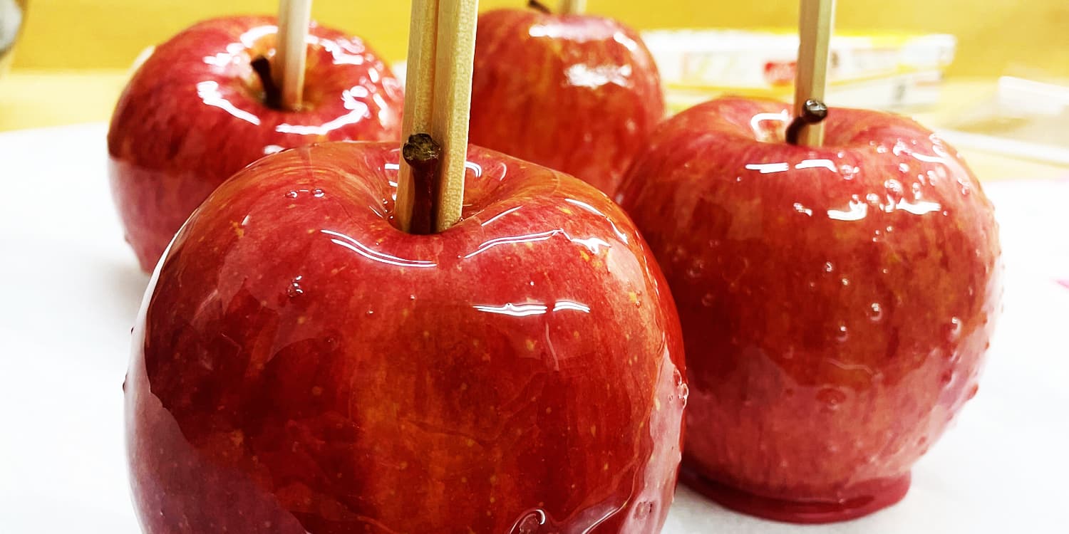 リンゴ飴の製造・販売